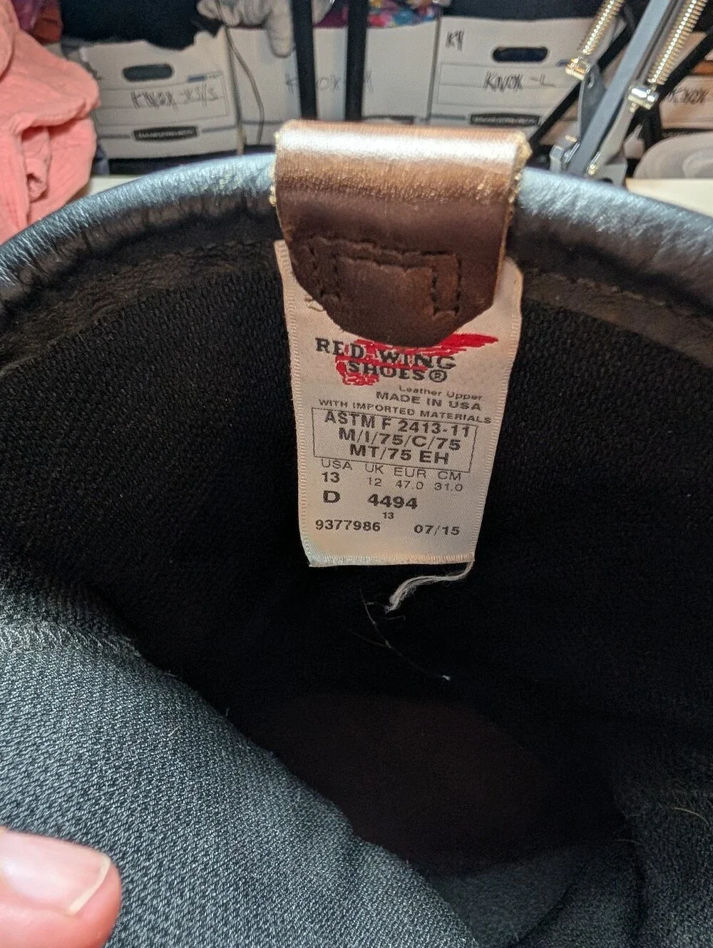 Red Wing Shoes sturdy brown